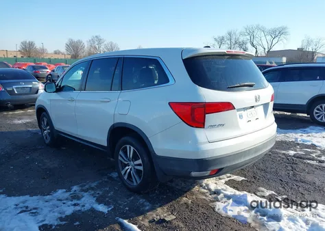 2016 Honda Pilot Ex-L из США, поврежденный, VIN 5FNYF6H73GB078516